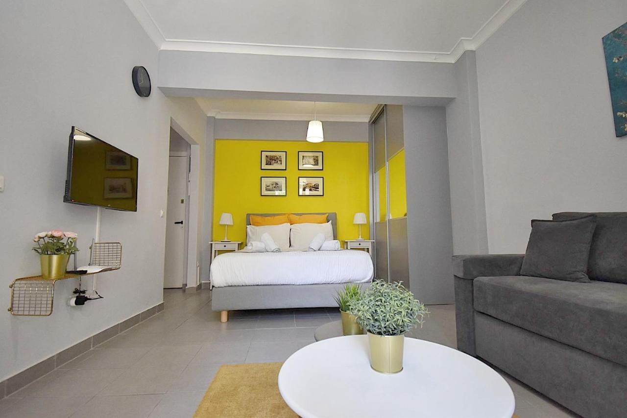 Ferienwohnung Check Point - Acropolis Athen Exterior foto